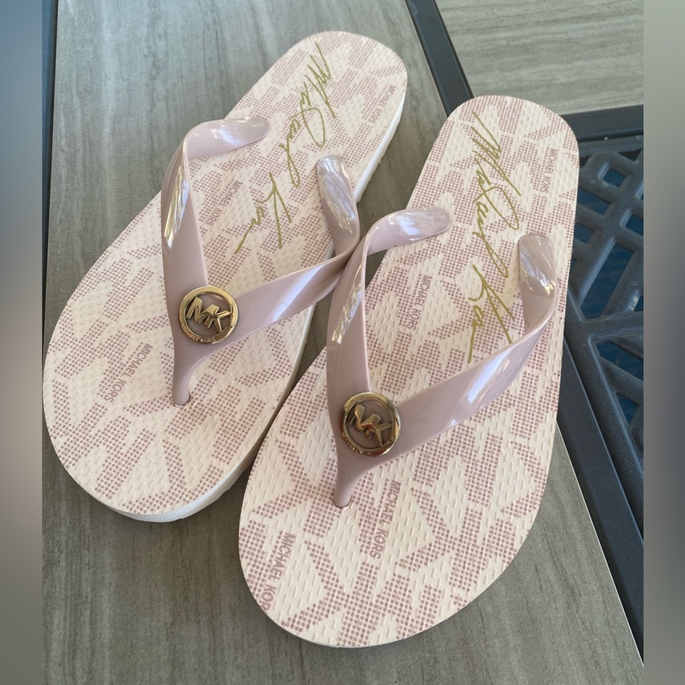Michael Kors flip flops